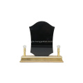 dubai shield wooden metal award trophy with  gift box